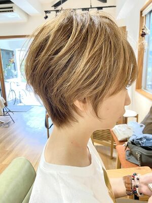 21年夏 ショートレイヤーの新着ヘアスタイル 髪型 ヘアアレンジ Yahoo Beauty