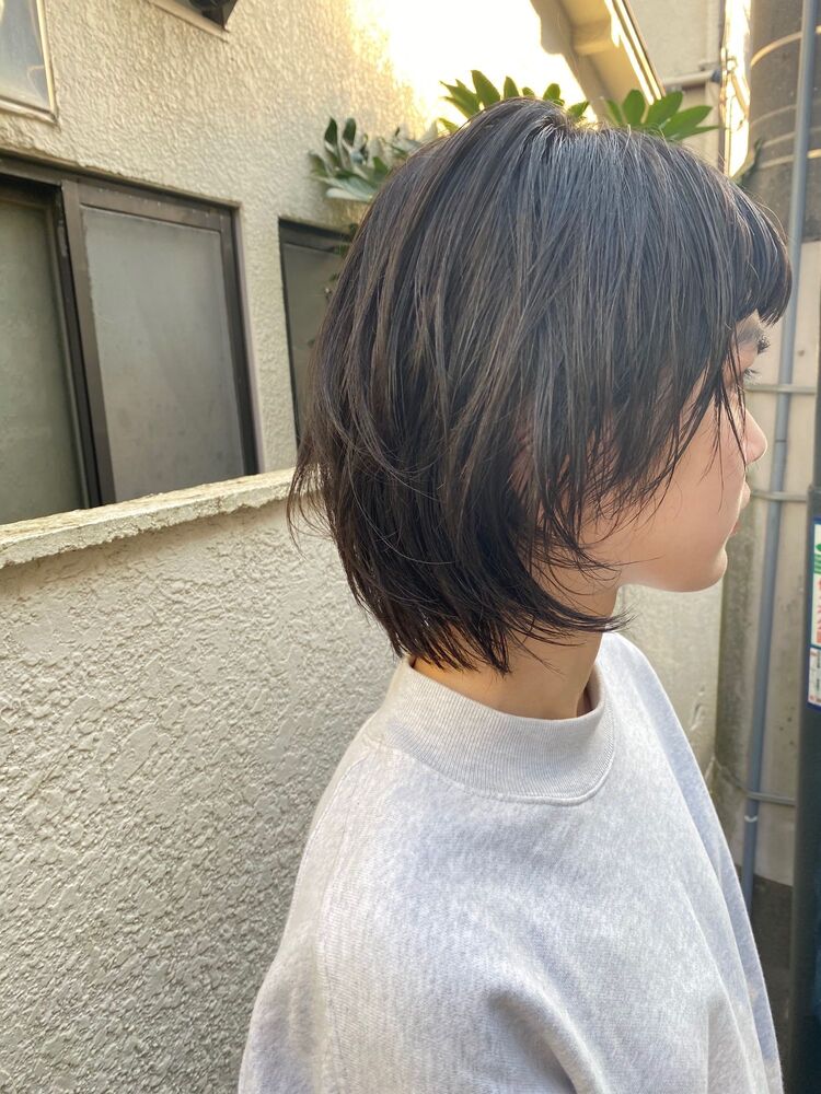 伸ばしかけの人にオススメ レイヤーボブ ウルフボブ Magnolia Omotesando マグノリア オモテサンドウ Katsuのヘアスタイル情報 Yahoo Beauty