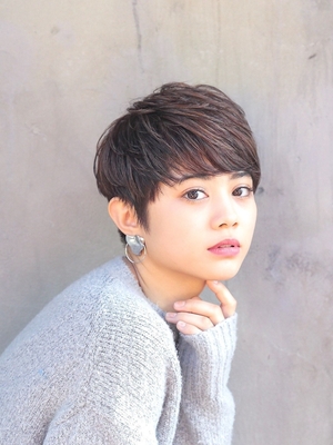ひし形 ベリーショートの髪型 ヘアスタイル ヘアカタログ 人気順 Yahoo Beauty ヤフービューティー