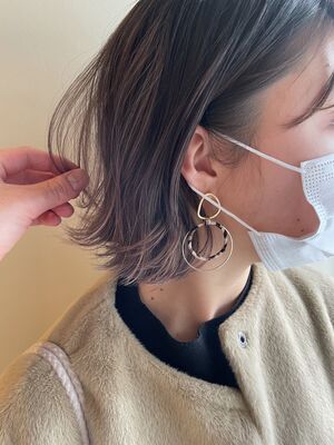 21年夏 ラベンダーベージュの新着ヘアスタイル 髪型 ヘアアレンジ Yahoo Beauty