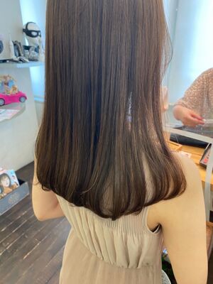 ワンカールパーマ ロングの髪型 ヘアスタイル ヘアカタログ 人気順 Yahoo Beauty ヤフービューティー