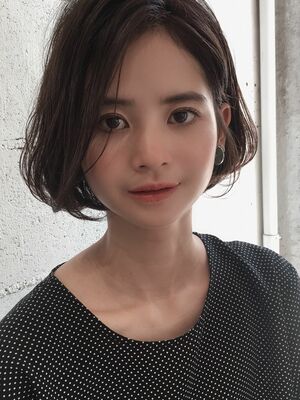 22年春 前髪長めボブ ミディアムの人気ヘアスタイル 髪型 ヘアアレンジ Yahoo Beauty