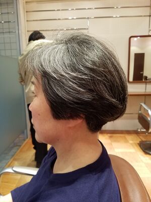 21年春夏 70代ショートスタイルの新着ヘアスタイル 髪型 ヘアアレンジ Yahoo Beauty