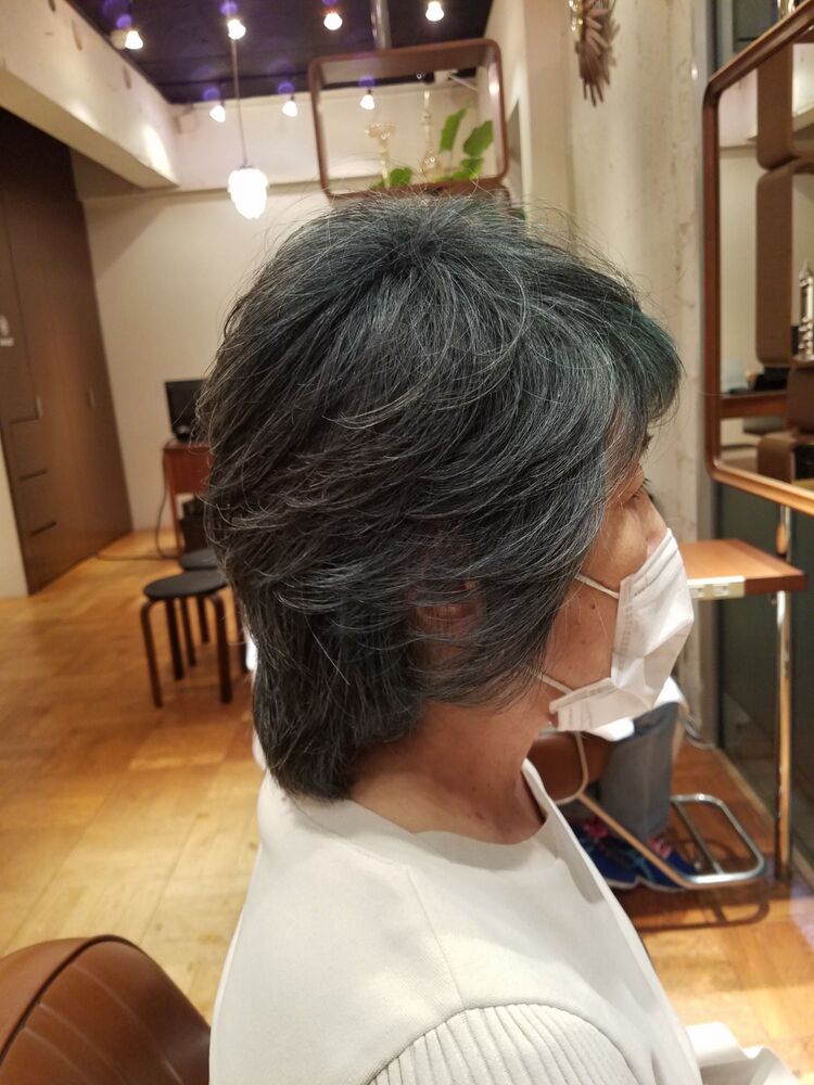 70代ミディアムヘア 樽川和明のヘアスタイル情報 Yahoo Beauty