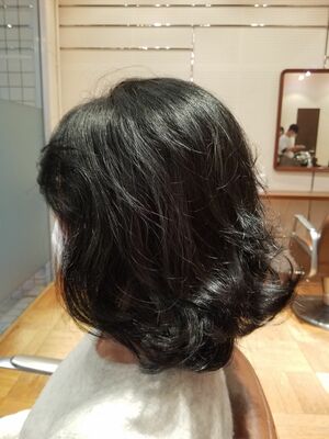 22年春 50代セミロングの人気ヘアスタイル 髪型 ヘアアレンジ Yahoo Beauty