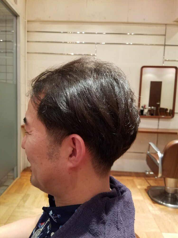 40代メンズカット 坊主から伸ばしています 来年は結わけるように 樽川和明のヘアスタイル情報 Yahoo Beauty