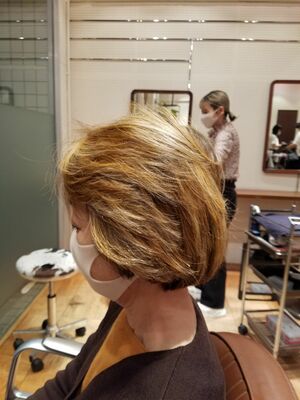 21年夏 60代ミディアムヘアの新着ヘアスタイル 髪型 ヘアアレンジ Yahoo Beauty