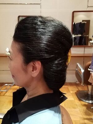 21年夏 50代アップスタイルの新着ヘアスタイル 髪型 ヘアアレンジ Yahoo Beauty