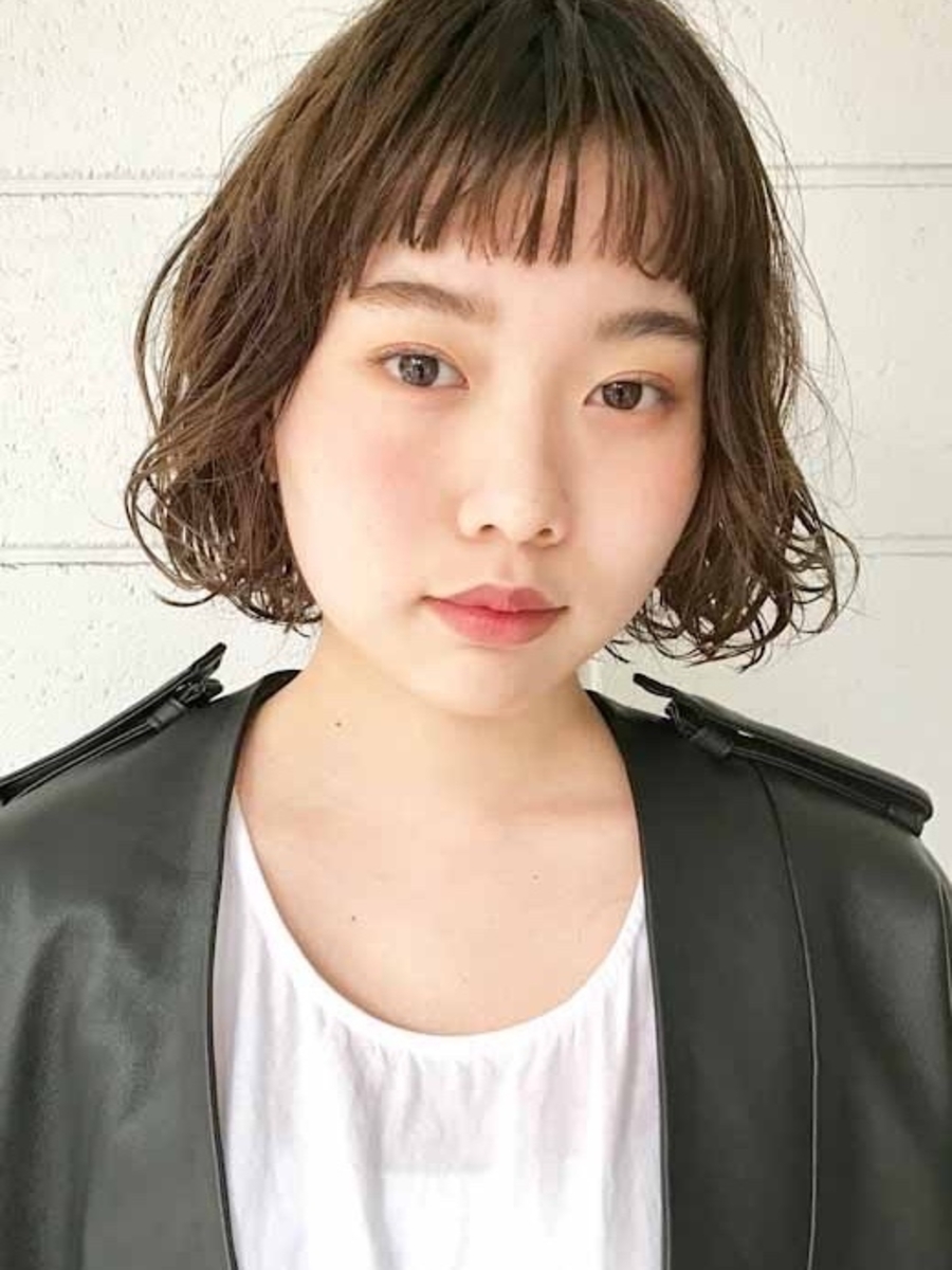 外国人風のくせ毛パーマでお洒落に にしむらまこのヘアスタイル情報 Yahoo Beauty