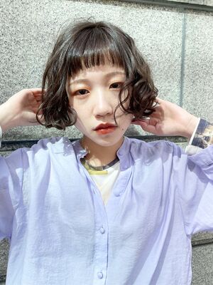 22年春 ショートバングの人気ヘアスタイル 髪型 ヘアアレンジ Yahoo Beauty