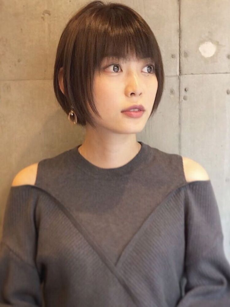 30代40代大人かわいいショートボブ Kojiのヘアスタイル情報 Yahoo Beauty