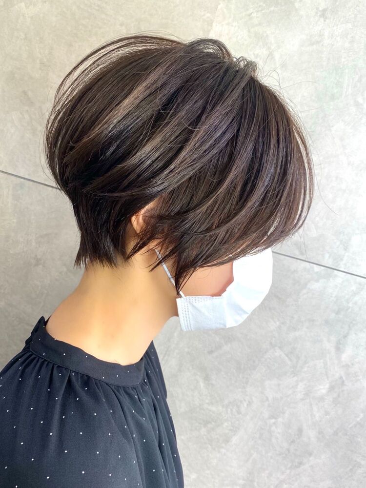 大人かわいい小顔ショートボブショートヘア代30代40代銀座 Mag Ginza マグギンザ 柴山 巴耶斗のヘアスタイル情報 Yahoo Beauty