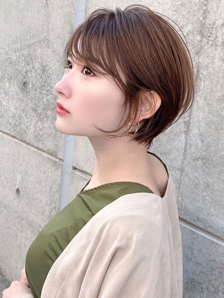 大人かわいい小顔ショートボブショートヘア代30代40代銀座 Mag Ginza マグギンザ 柴山 巴耶斗のヘアスタイル情報 Yahoo Beauty