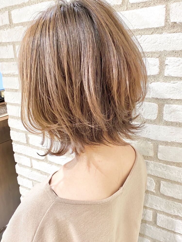 大人かわいい小顔ショートウルフショートヘア代30代40代銀座 Mag Ginza マグギンザ 柴山 巴耶斗のヘアスタイル情報 Yahoo Beauty