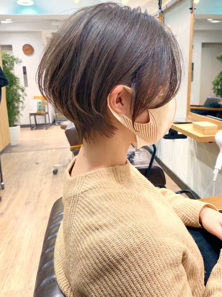 大人かわいい小顔ショートボブショートヘア代30代40代銀座 Mag Ginza マグギンザ 柴山 巴耶斗のヘアスタイル情報 Yahoo Beauty