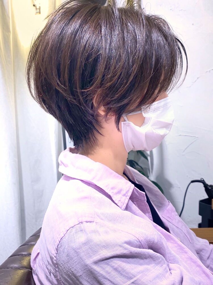 大人かわいい小顔ショートボブショートヘア代30代40代銀座 Stories 原宿 アンドストーリーズハラジュク 柴山 巴耶斗のヘアスタイル情報 Yahoo Beauty