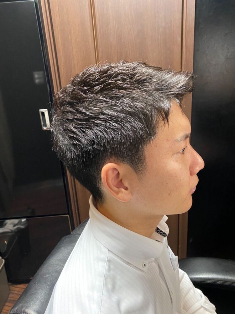 ひし形ショートヘア 神田 床屋 理容室 刈り上げ Hiro Ginza 神田店 ヒロギンザ カンダテン 武井凌のヘアスタイル情報 Yahoo Beauty