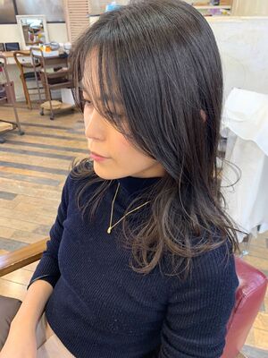 21年秋冬 韓国風 セミロングの新着ヘアスタイル 髪型 ヘアアレンジ Yahoo Beauty