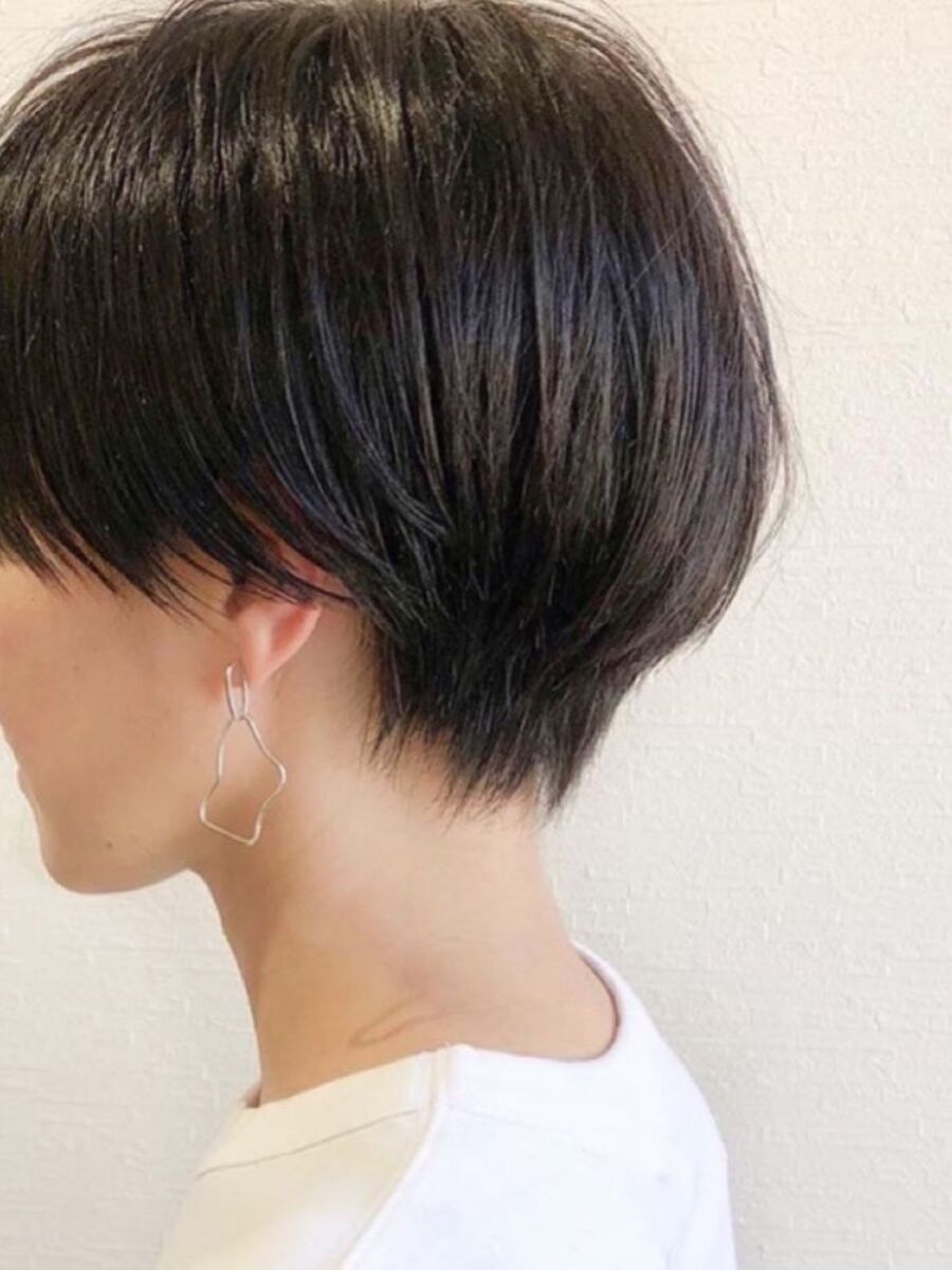 トップ ベリー ショート から ボブ ヘアスタイル画像