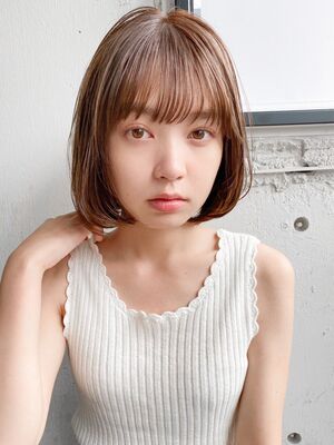 21年夏 ゆるふわボブ ミディアムの新着ヘアスタイル 髪型 ヘアアレンジ Yahoo Beauty