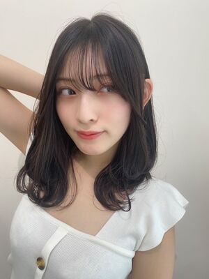 21年夏 上品 セミロングの新着ヘアスタイル 髪型 ヘアアレンジ Yahoo Beauty