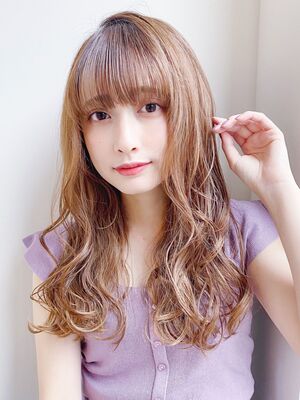 22年春 低温デジタルパーマ ロングの人気ヘアスタイル 髪型 ヘアアレンジ Yahoo Beauty