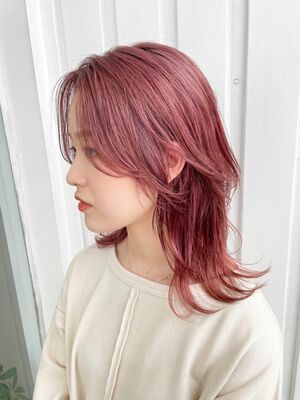 21年秋冬 ピンクベージュ ミディアムの新着ヘアスタイル 髪型 ヘアアレンジ Yahoo Beauty