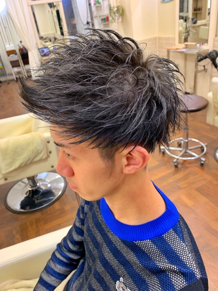 三代目系アップバング 大須賀 利木の髪型 ヘアスタイル ヘアカタログ情報 Yahoo Beauty ヤフービューティー