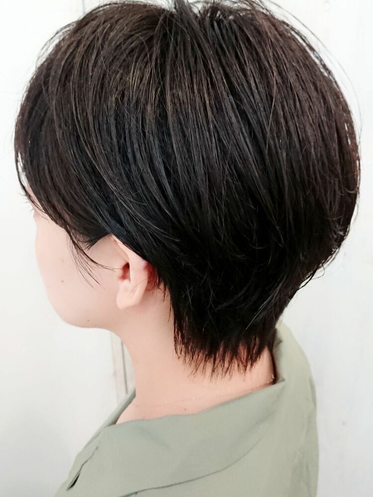 ショートヘアbefore→after。1ヶ月後メンテナンスカット＋パーマをかけてみると…→swipe｜HONEY omotesando（ハニー