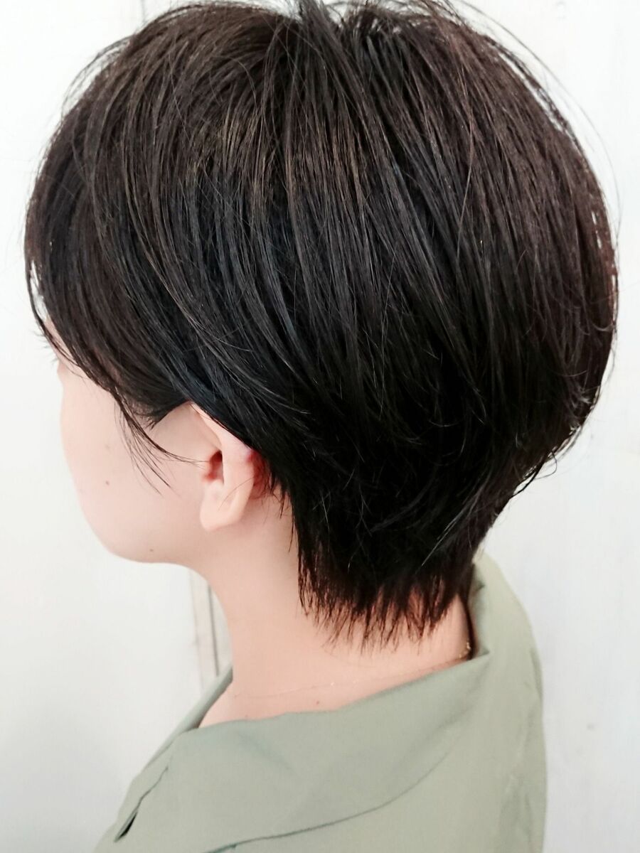 ショートヘアbefore→after。1ヶ月後メンテナンスカット＋パーマをかけてみると…→swipe｜ HONEY表参道 / 吉田遼平の