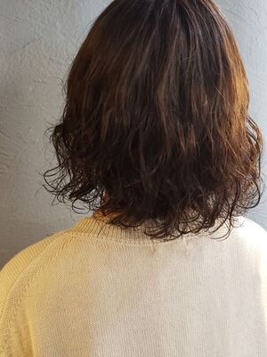 ふんわりパーマ ミディアムの髪型 ヘアスタイル ヘアカタログ 人気順 Yahoo Beauty ヤフービューティー