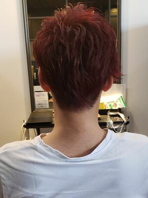 21年夏 メンズ 赤髪の新着ヘアスタイル 髪型 ヘアアレンジ Yahoo Beauty
