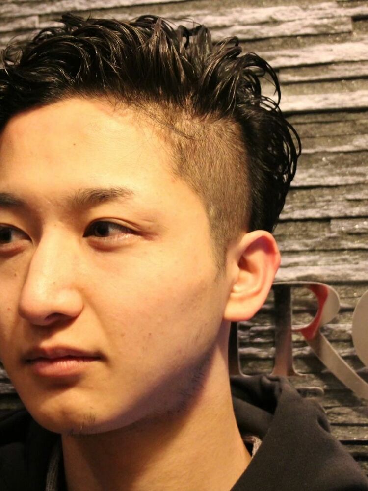 ツーブロック メンズパーマ｜HIRO GINZA BARBER SHOP 大宮店（ヒロギンザ バーバーショップオオミヤテン）稲垣 心の