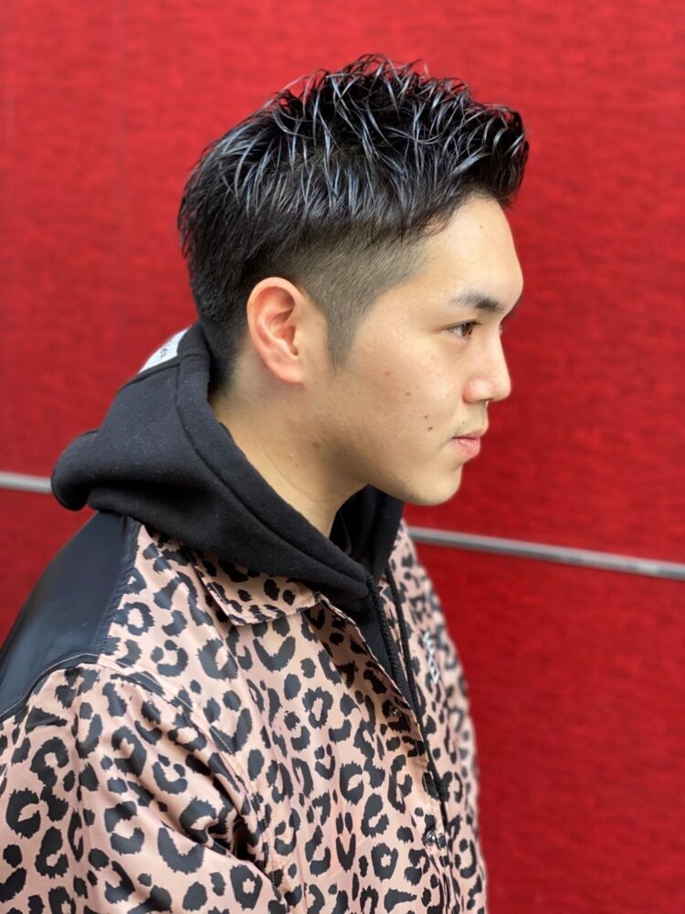 三代目風ツーブロック メンズショート メンズパーマ Hiro Ginza Barber Shop 大宮店 ヒロギンザ バーバーショップオオミヤテン 稲垣 心のヘアスタイル情報 Yahoo Beauty