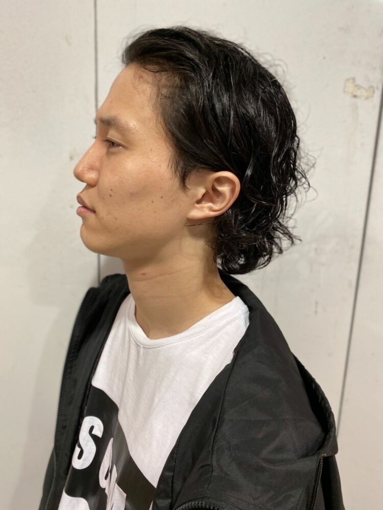 窪塚洋介風パーマ Hiro Ginza Barber Shop 大宮店 ヒロギンザ バーバーショップオオミヤテン 稲垣 心のヘアスタイル情報 Yahoo Beauty