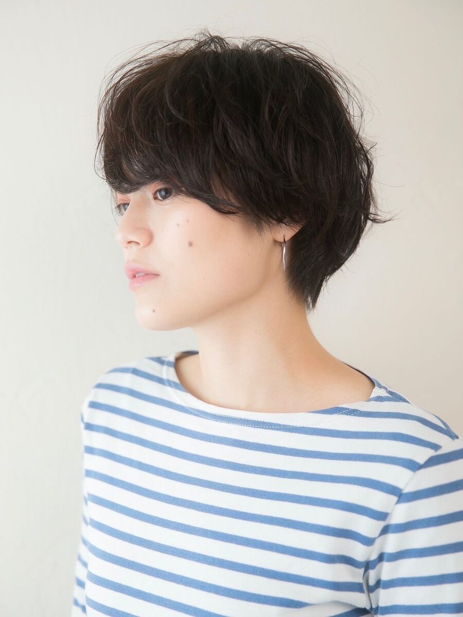 マッシュショート 丸みショート ショート パーマ ヘアリゾート粋新宿 ヘアリゾート粋 Enam 新宿東口店 ヘアリゾートスイ ウナム シンジュクヒガシグチテン ヘアリゾート粋 新宿 小谷川果歩のヘアスタイル情報 Yahoo Beauty