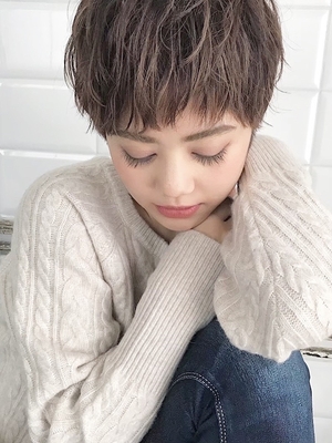 オン眉 ベリーショートの髪型 ヘアスタイル ヘアカタログ 人気順 Yahoo Beauty ヤフービューティー