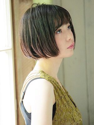 22年夏 40代 ボブ 前髪ありの人気ヘアスタイル 髪型 ヘアアレンジ Yahoo Beauty