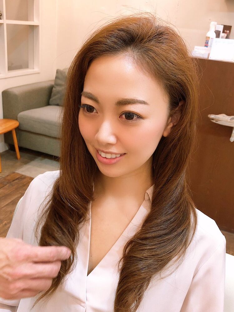 大人可愛いストカール Hair Make Clear ヘアメイククリア 監崎 優のヘアスタイル情報 Yahoo Beauty