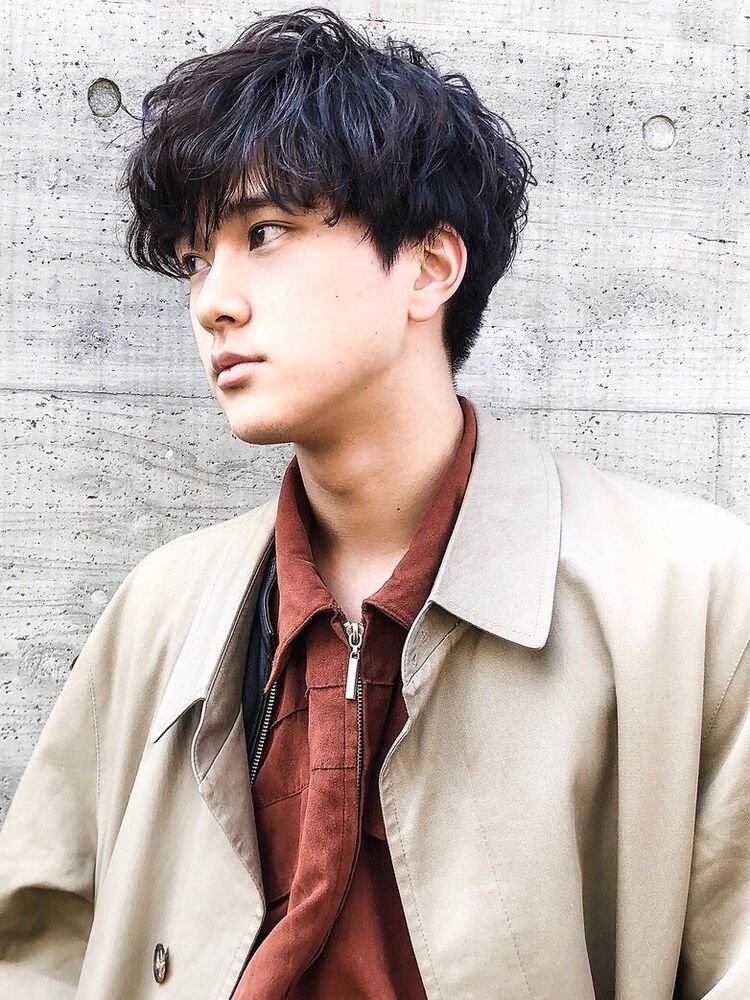 Canaan表参道 オーダー人気 黒髪マッシュ ニュアンスナミパーマ Canaan 表参道 カナン オモテサンドウ Canaan表参道 森田 昌範のヘアスタイル情報 Yahoo Beauty