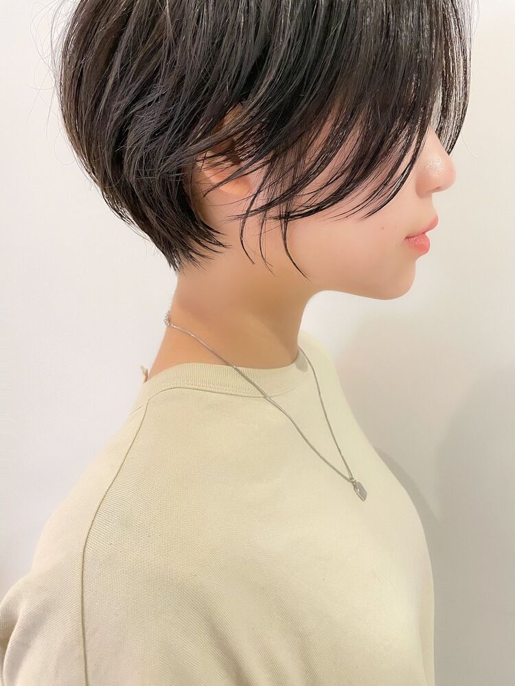 大人綺麗なショートヘア ２０２１春夏 朝ラク 美髪ショート 西山友哉のヘアスタイル情報 Yahoo Beauty