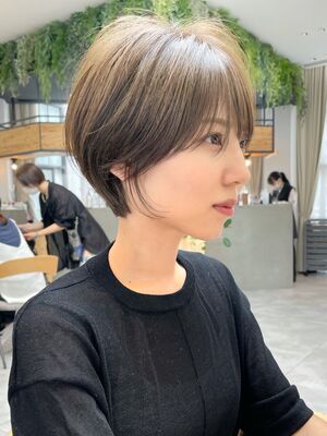 21年夏 黒髪パーマ ショートの新着ヘアスタイル 髪型 ヘアアレンジ Yahoo Beauty