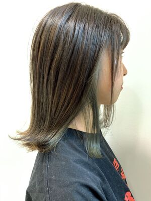 22年春 緑 ミディアムの人気ヘアスタイル 髪型 ヘアアレンジ Yahoo Beauty