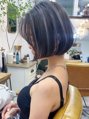 ハイライトカラー ショートの髪型 ヘアスタイル ヘアカタログ 人気順 Yahoo Beauty ヤフービューティー