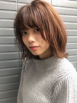 ミディアムボブの髪型 ヘアスタイル ヘアカタログ 人気順 5ページ目 Yahoo Beauty ヤフービューティー