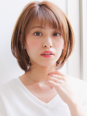 内巻きパーマ ショートの髪型 ヘアスタイル ヘアカタログ 人気順 2ページ目 Yahoo Beauty ヤフービューティー