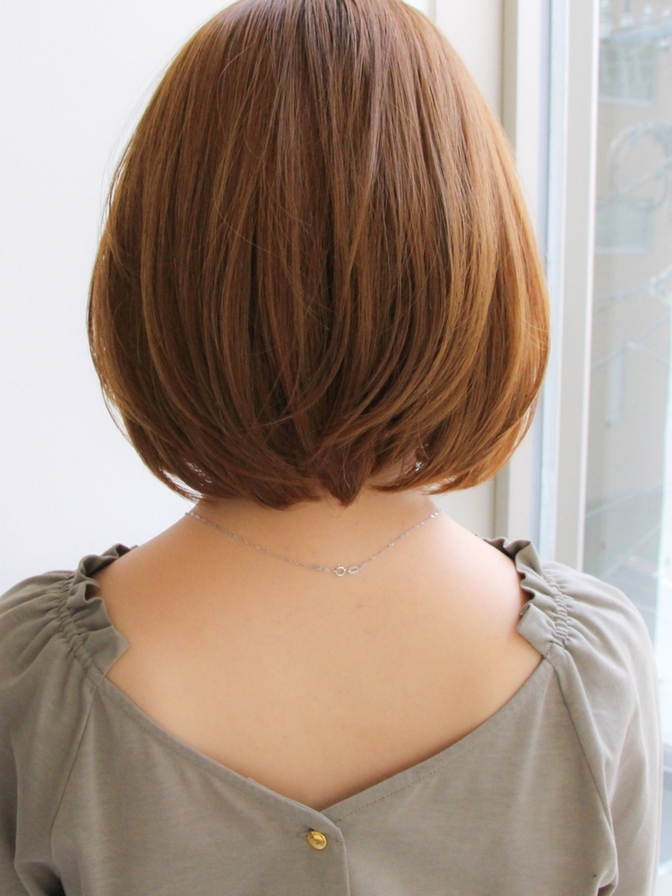 代30代に人気 ナチュラルボブがかわいいワンカールスタイル Dyplus 表参道 ディプラス 宮崎陽平のヘアスタイル情報 Yahoo Beauty