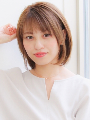 内巻きパーマ ショートの髪型 ヘアスタイル ヘアカタログ 人気順 2ページ目 Yahoo Beauty ヤフービューティー