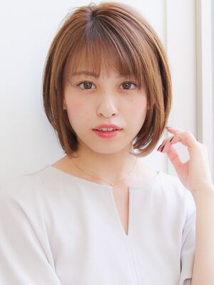 レイヤーボブの髪型 ヘアスタイル ヘアカタログ 人気順 Yahoo Beauty ヤフービューティー