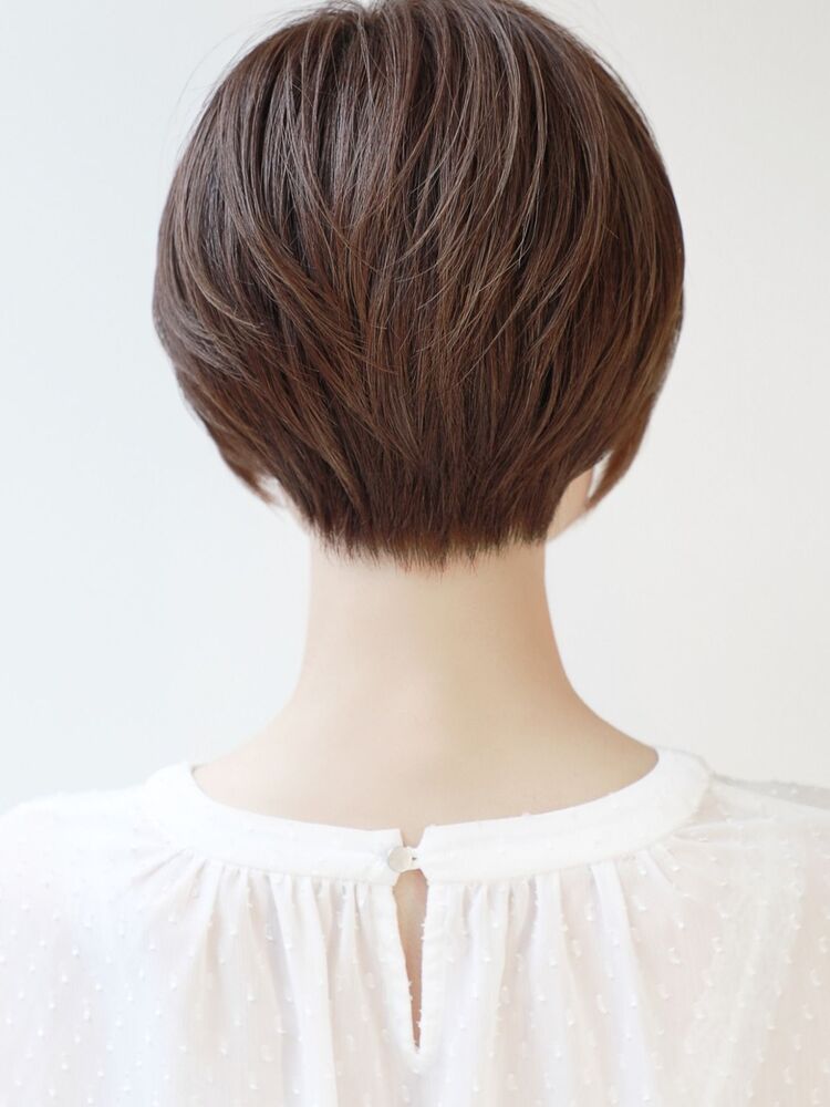 バックシルエットが ナチュラルショートヘア 宮崎陽平の髪型 ヘアスタイル ヘアカタログ情報 Yahoo Beauty ヤフービューティー